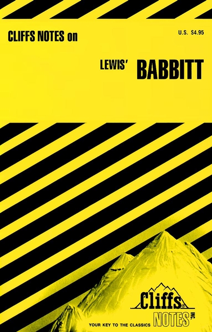 Cover image for CliffsNotes on Lewis' Babbitt